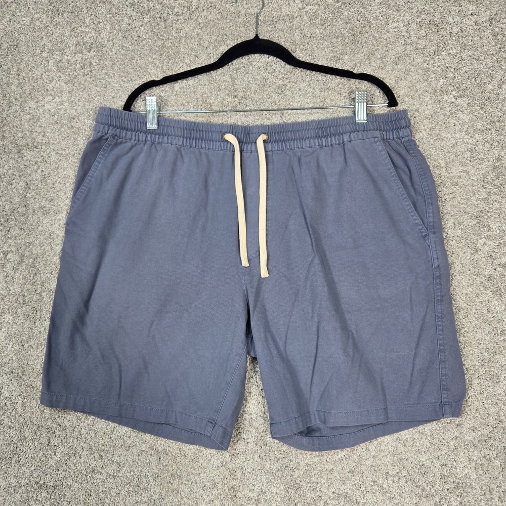Marine Layer Mens 7" Saturday Short Vintage Indigo Blue mens XL NEW